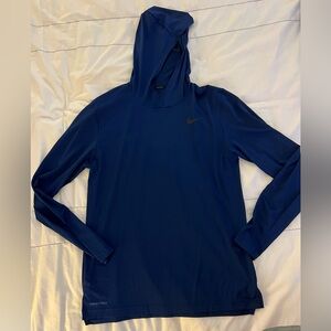 Nike Dark Blue Dryfit Men’s Hoodie, size M
